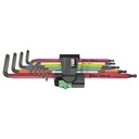 WERA 967/9 TX XL Multicolour 1 angle wrench set