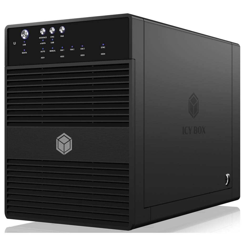 ICY BOX IB-3640SU3 SINGLE housing for 4x HDD