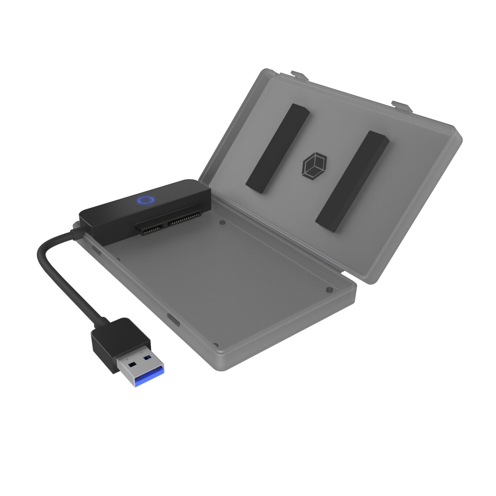 ICY BOX IB-AC603b-U3 USB 3.2 Adapter for 1x 2,5