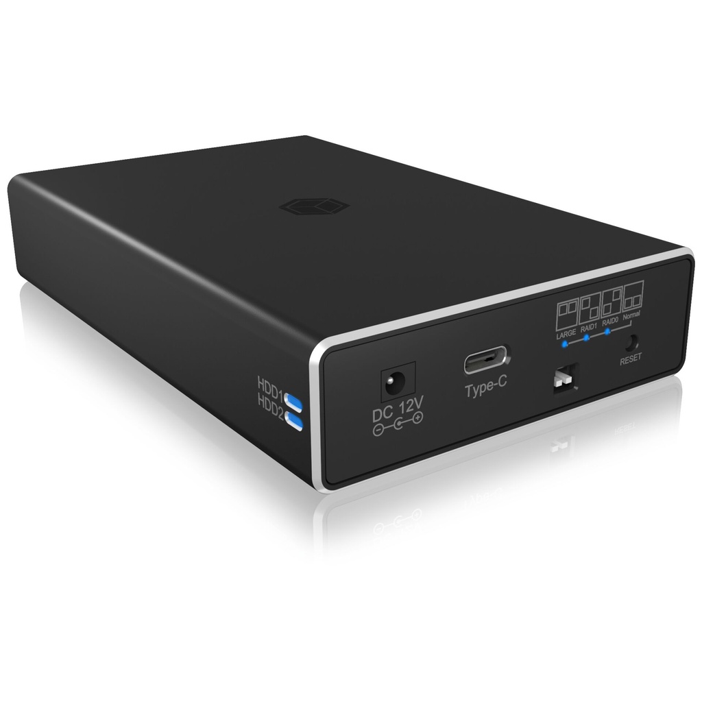 ICY-BOX IB-RD2253-C31 RAID housing for 2x HDD/SSD