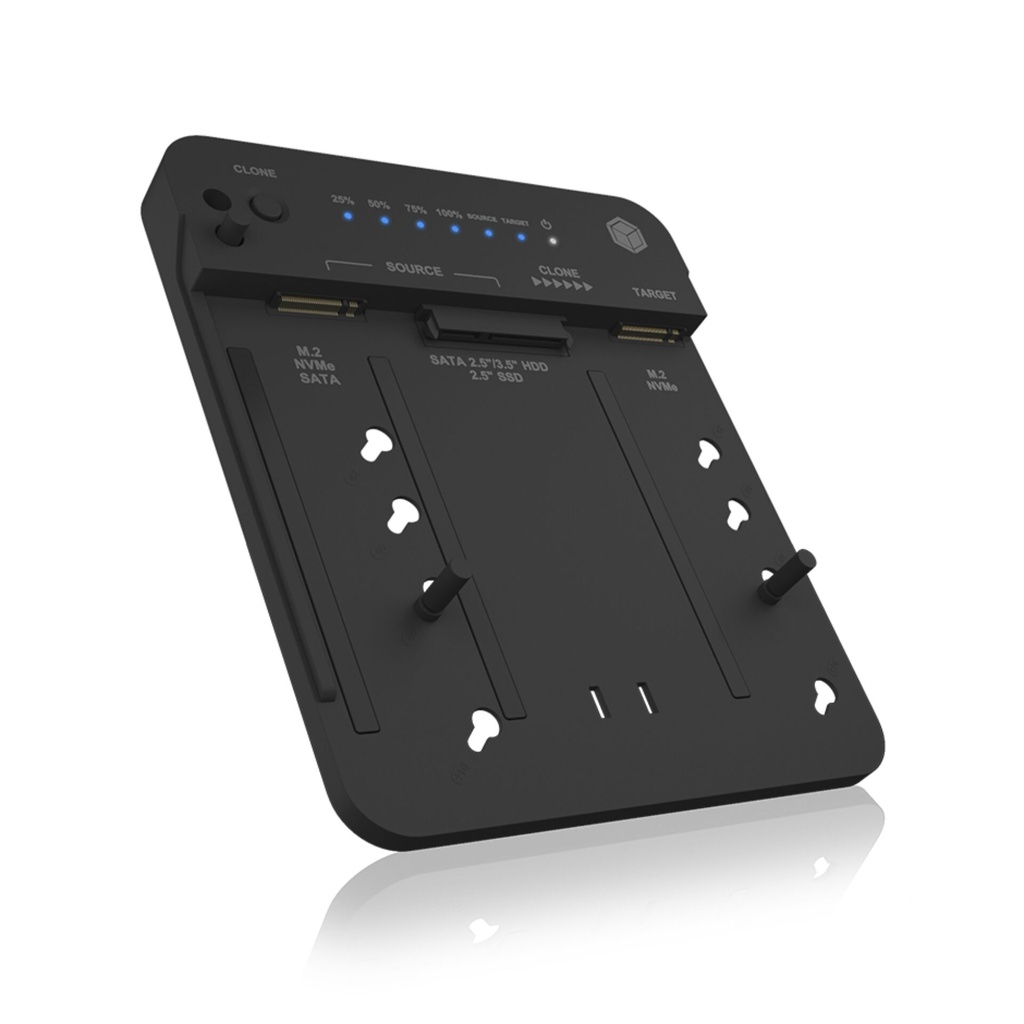 ICY BOX IB-2913MCL-C31 Docking Cloning M2 NVMe SSD