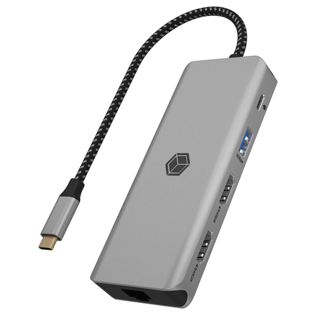 ICY BOX IB-DK4012-CPD 9-in-1 mobile Docking Station