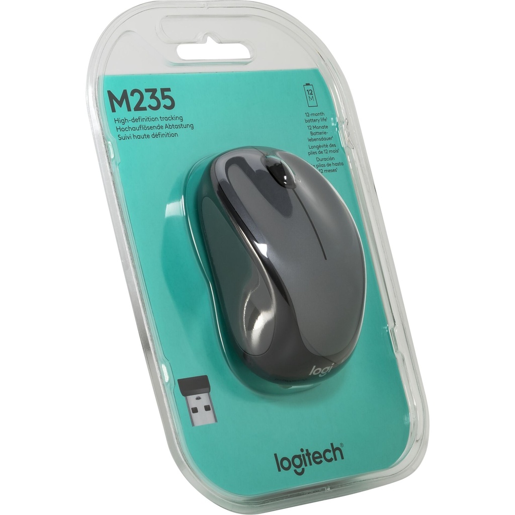 Logitech M235 black silver