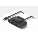 Belkin BOOST Charge 4-Port Split 2xUSB-C/2xUSB-A bl BUZ001bt2MBKB