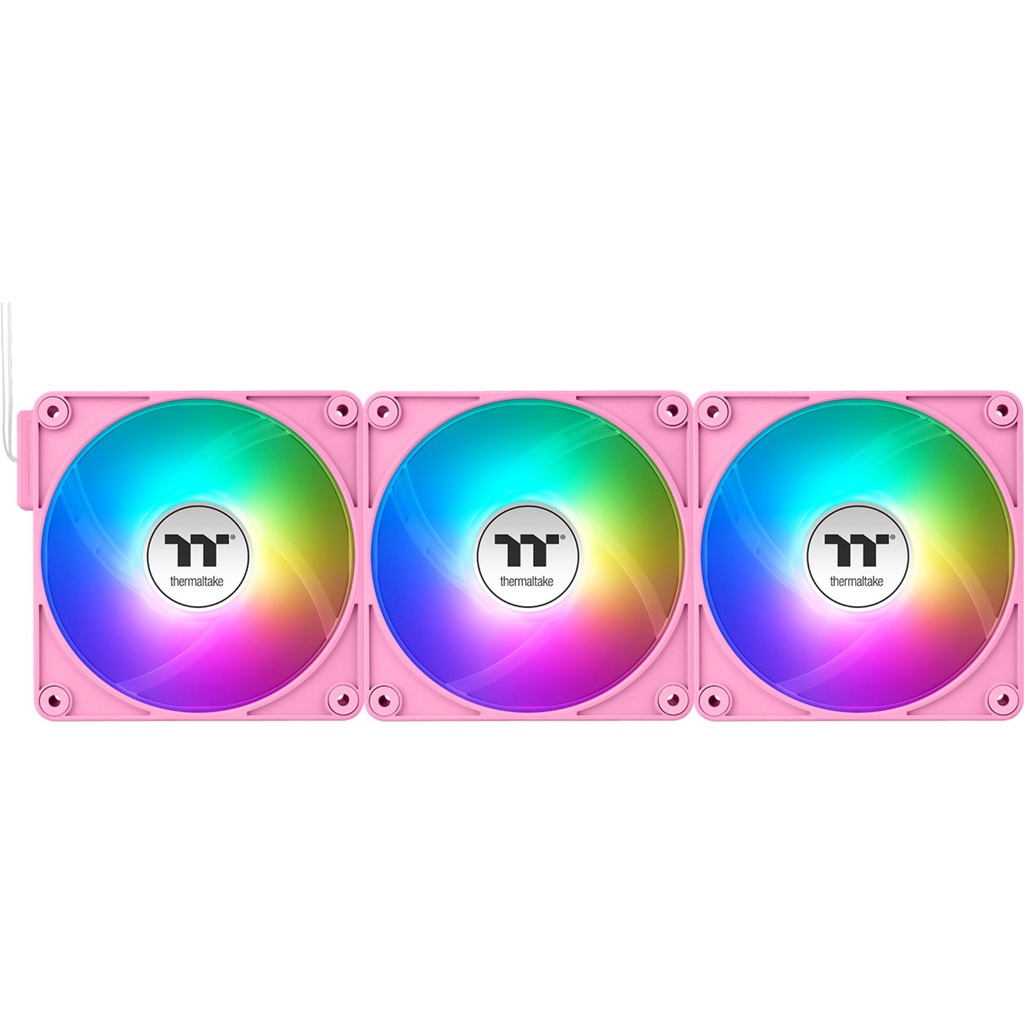 Thermaltake CT140 EX ARGB Sync PC Cooling Fan Bubble Pink 3Pack