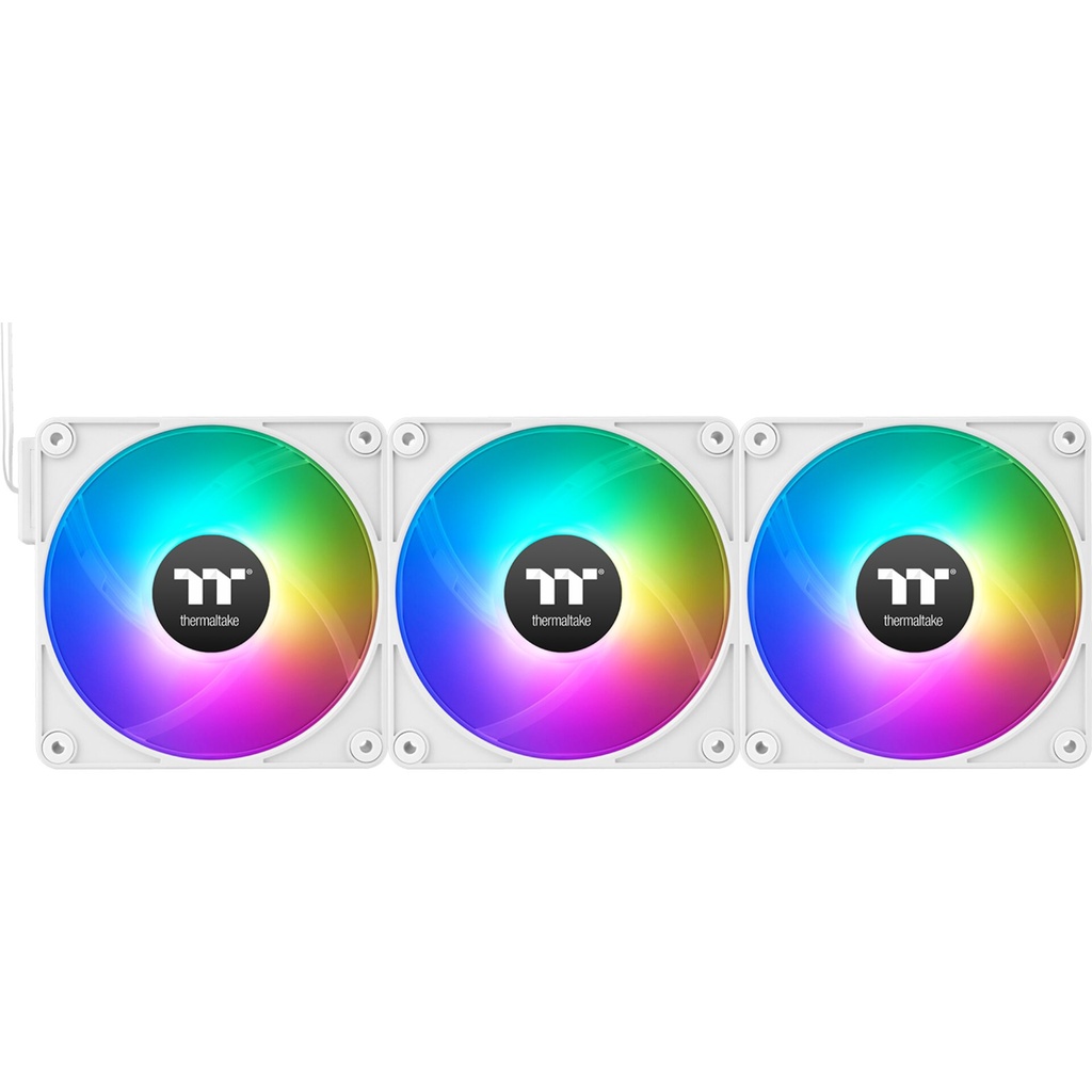 Thermaltake CT140 EX Reverse Fan White 3 Pack ARGB Sync