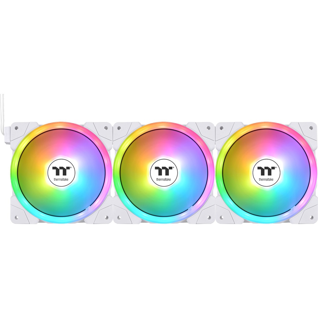 Thermaltake SWAFAN EX12 ARGB White TT Premium Edition 3 Pack