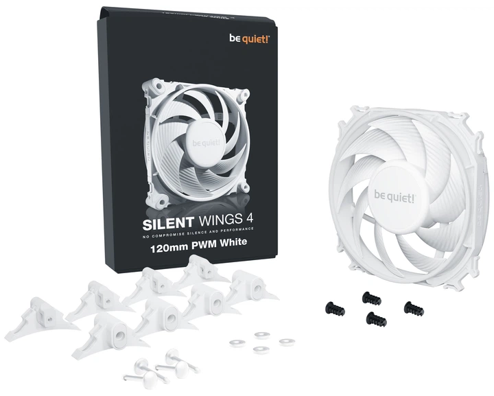 be quiet! SILENT WINGS 4 White 120mm PWM