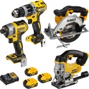 DeWalt DCK551P3T-QW Cordless Tool Kit