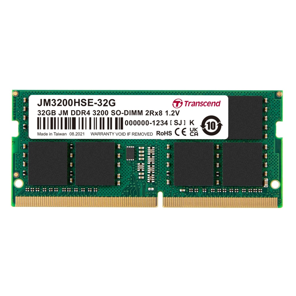 Transcend JetRAM DDR4 3200 32GB SO-DIMM