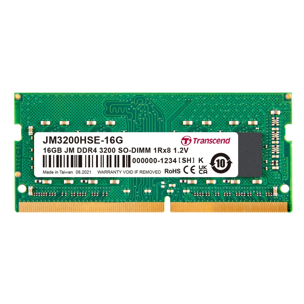 Transcend JetRAM DDR4 3200 16GB SO-DIMM