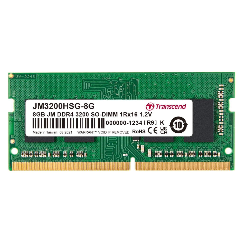 Transcend JetRAM DDR4        8GB SO-DIMM  3200