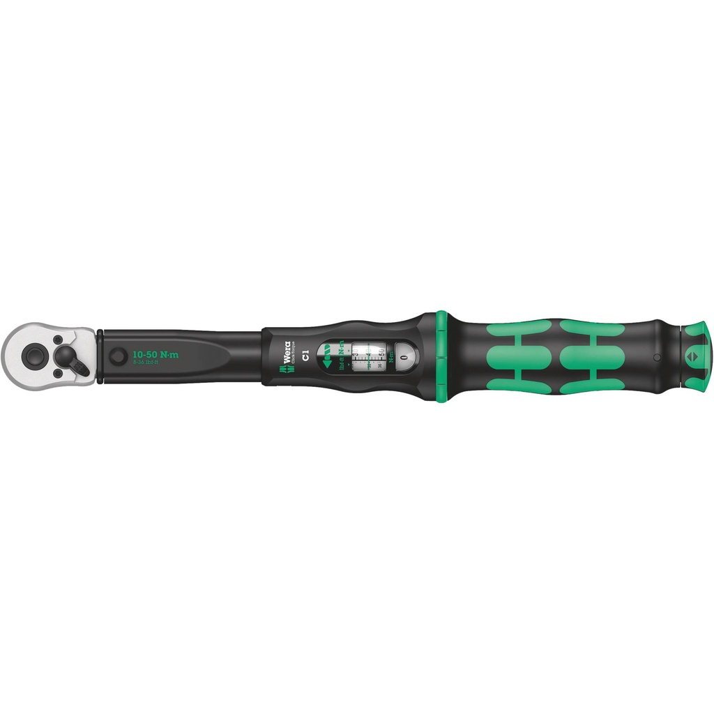 WERA Click-Torque C1 torque wrench 10 - 50 Nm