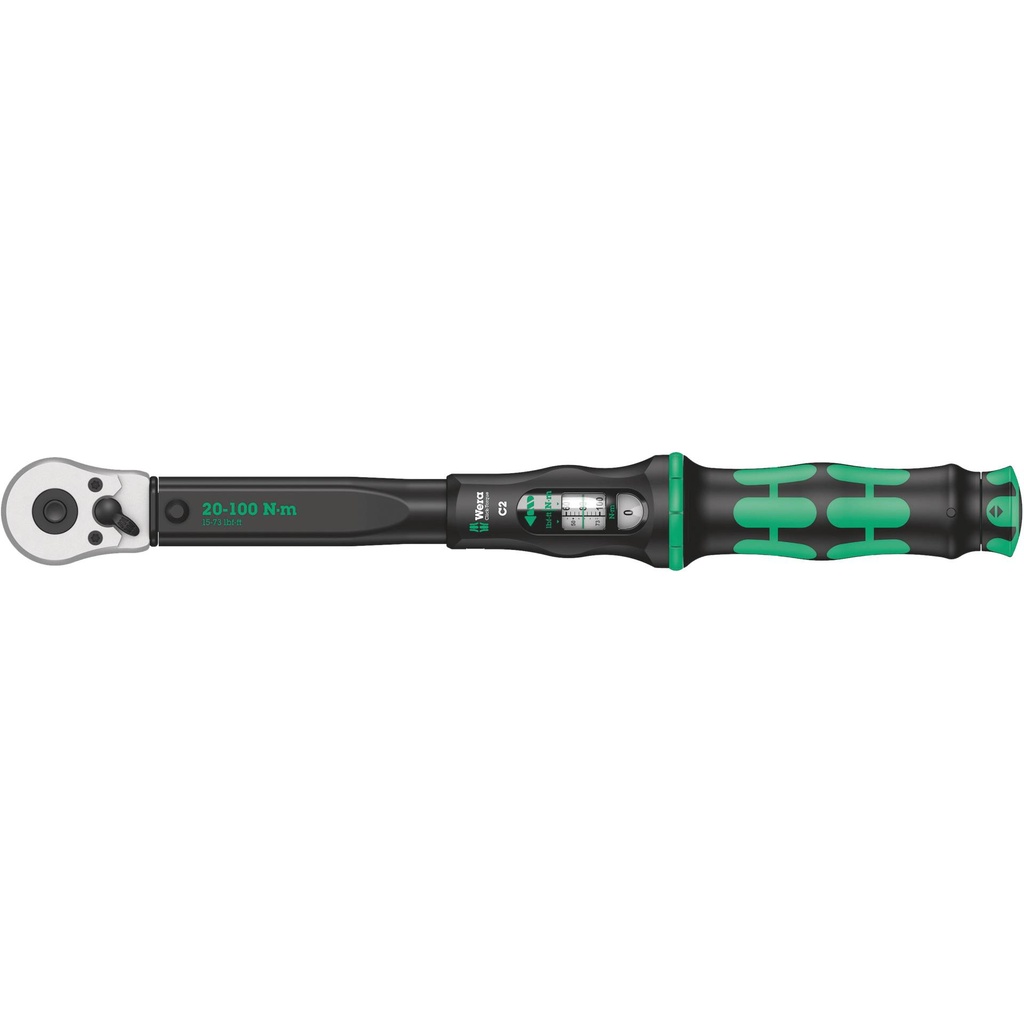 WERA Click-Torque C2 torque wrench 20 - 100 Nm