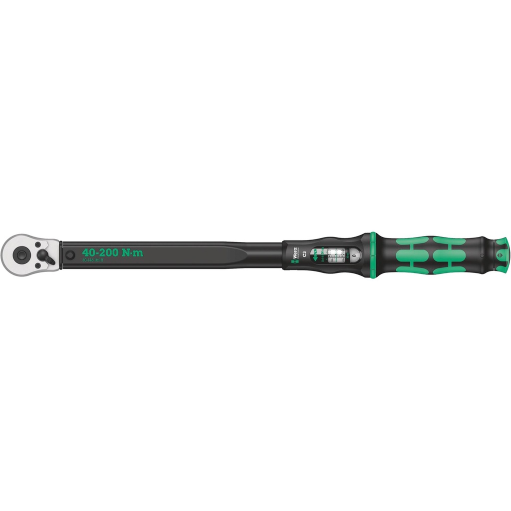 WERA Click-Torque C3 torque wrench 40 - 200 Nm