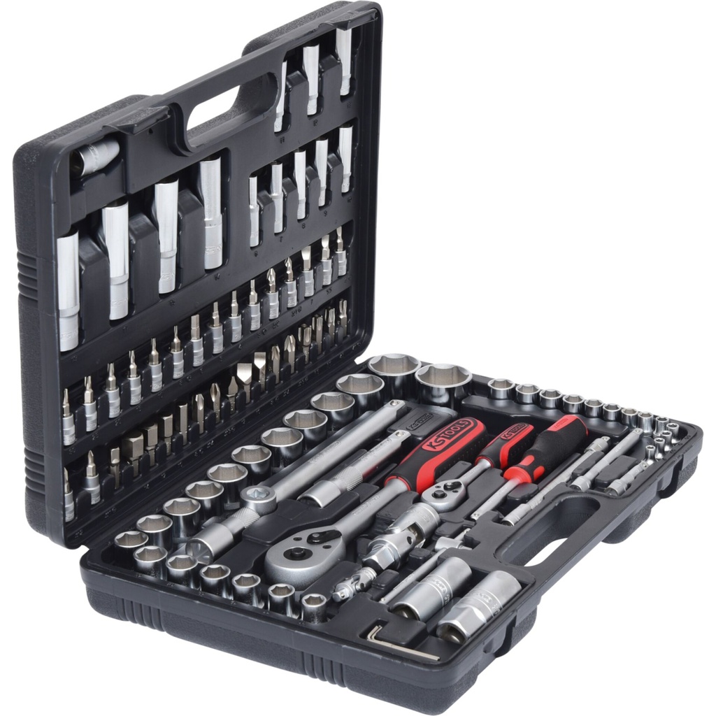 KS Tools 1/4 +1/2  Socket Wrench -Set 94-pieces 911.0694