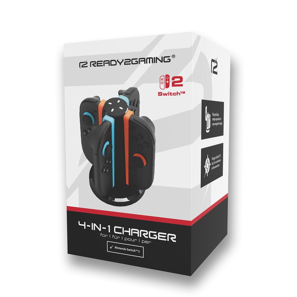 ready2gaming Nintendo Switch 2 4 in 1 Charger