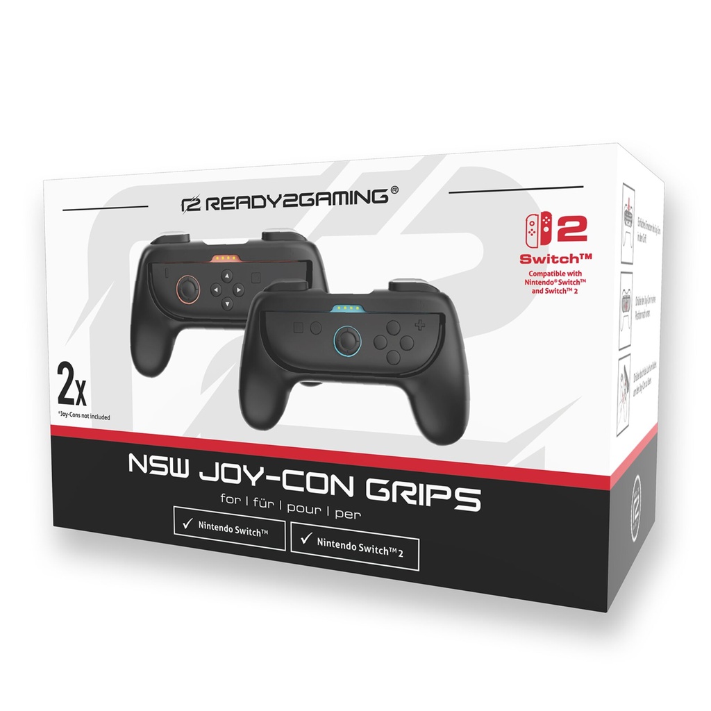 ready2gaming Nintendo Switch 2 GRIPS 2er Pack