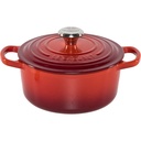 Le Creuset Signature Cast Iron Round Casserole 18 cm red