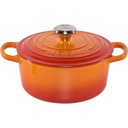 Le Creuset Signature Bräter round 18 cm volcanic