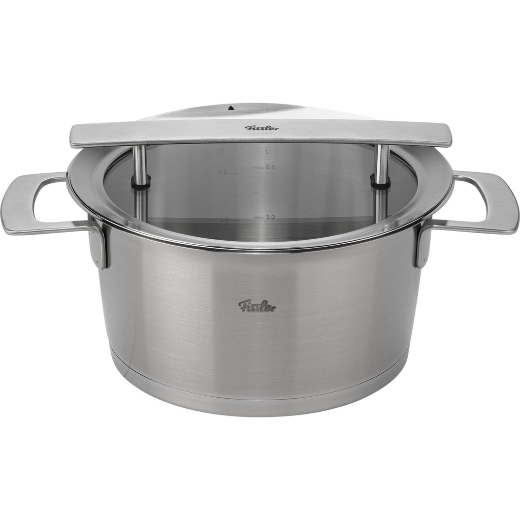 Fissler Phi Collection Kochtopf mit Glasdeckel 20cm, 3,2 Liter