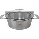 Fissler Phi Collection Braten- topf mit Glasdeckel 20 cm, 2,3L