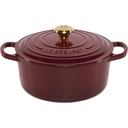 Le Creuset Signature Bräter rund 22 cm rot