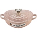 Le Creuset Gourmet Casserole Dish Heart Shaped 20 cm pink