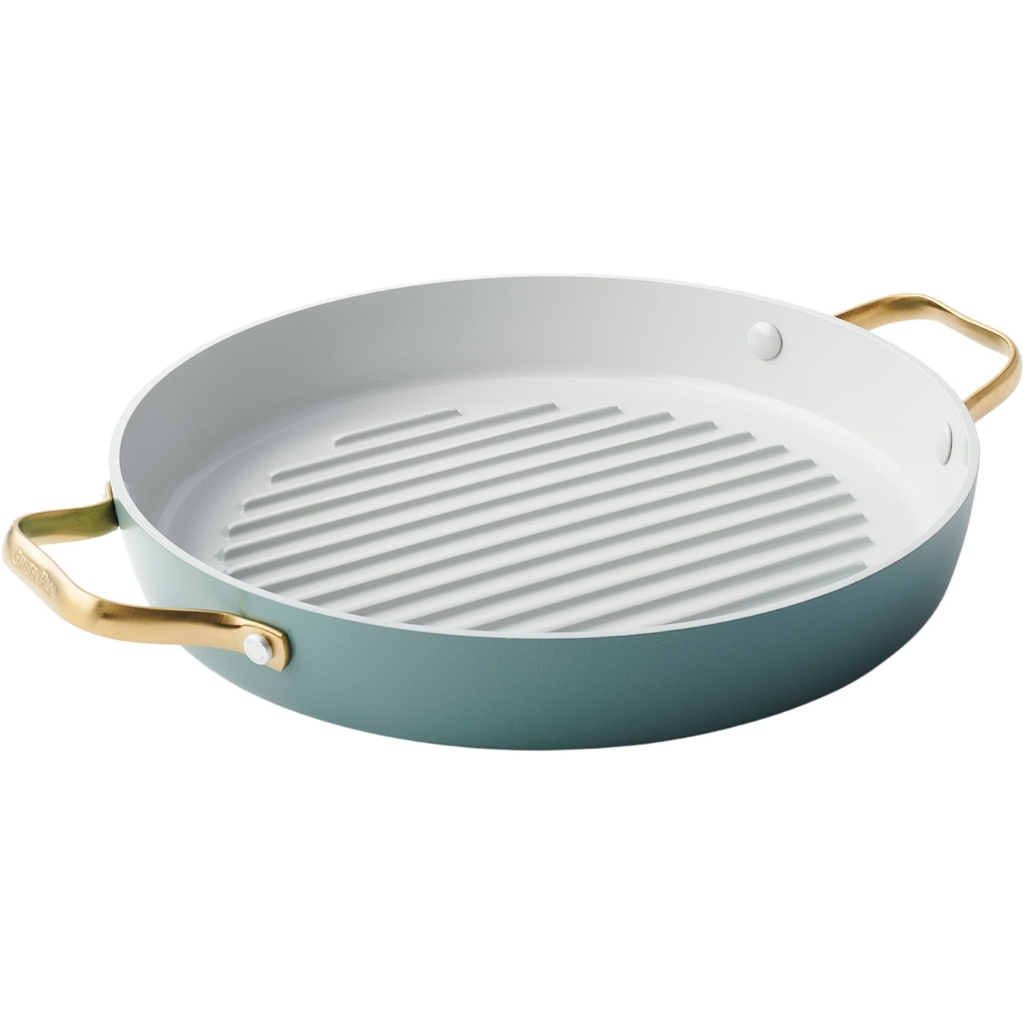 GreenPan Padova Reserve Grillpfanne 28 cm Himmelblau
