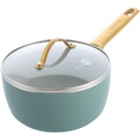 GreenPan Padova Reserve Stielkasserolle 18cm Himmelblau