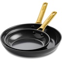 GreenPan Padova Reserve 2Tlg Bratpfannenset 20+26cm Schwarz