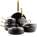 GreenPan Padova Reserve 6 Tlg Topf&Pfannenset  Schwarz