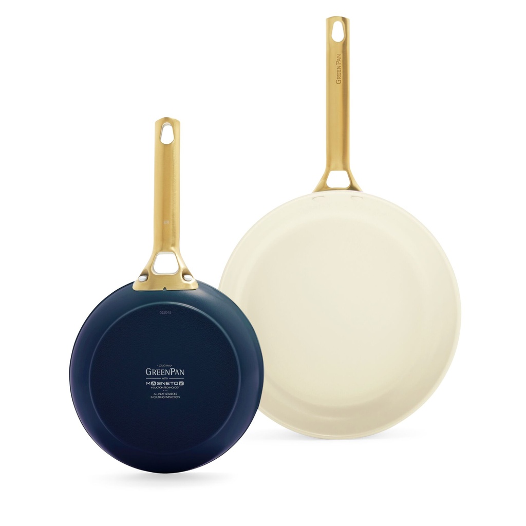 GreenPan Padova Reserve 2Tlg Bratpfannenset 20+26cm blau