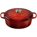 Le Creuset Signature Casserole oval 27 cm Cerise