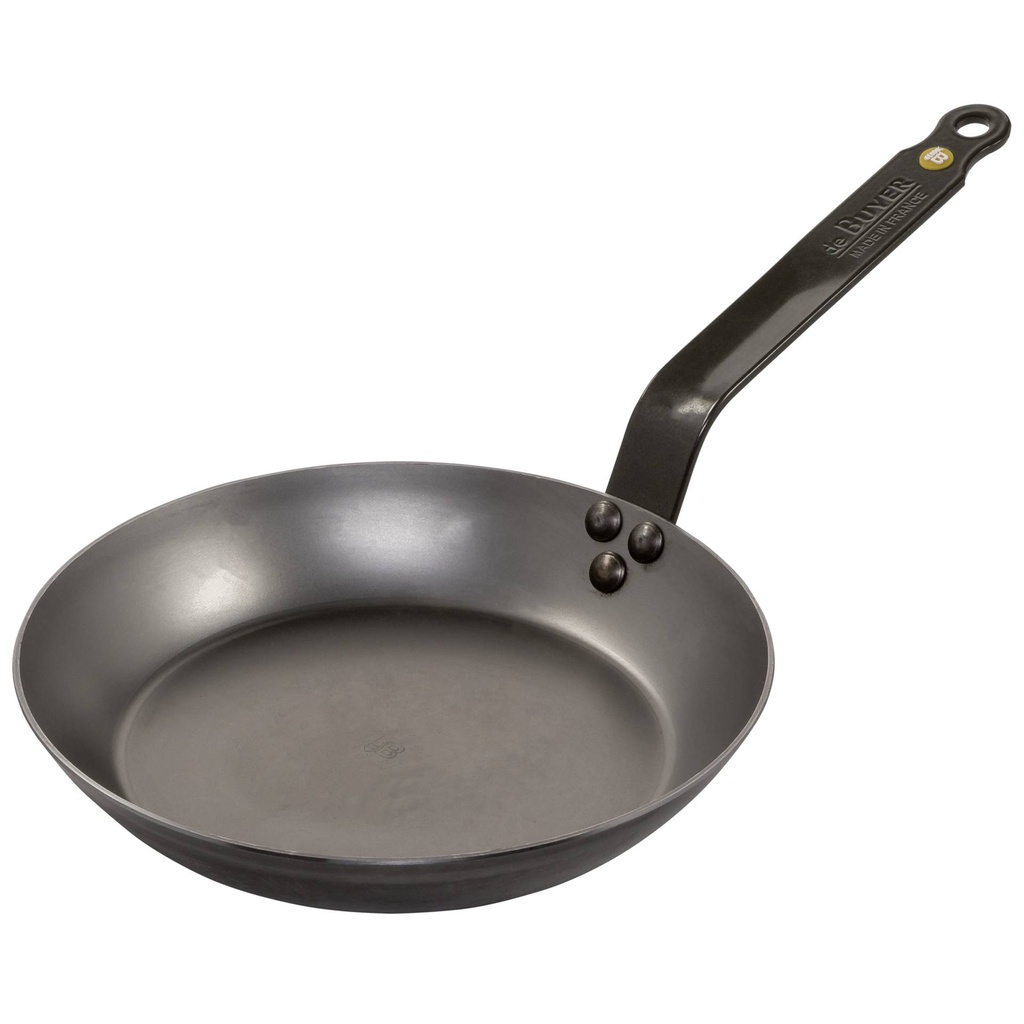 De Buyer Mineral B Element round Frypan, 24 cm