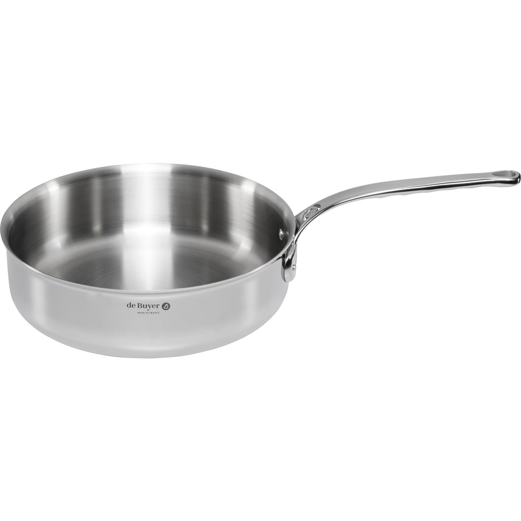 De Buyer Affinity Sauteuse Stainless Steel straight 28 cm