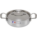 De Buyer Affinity Saucepot low with lid 20 cm