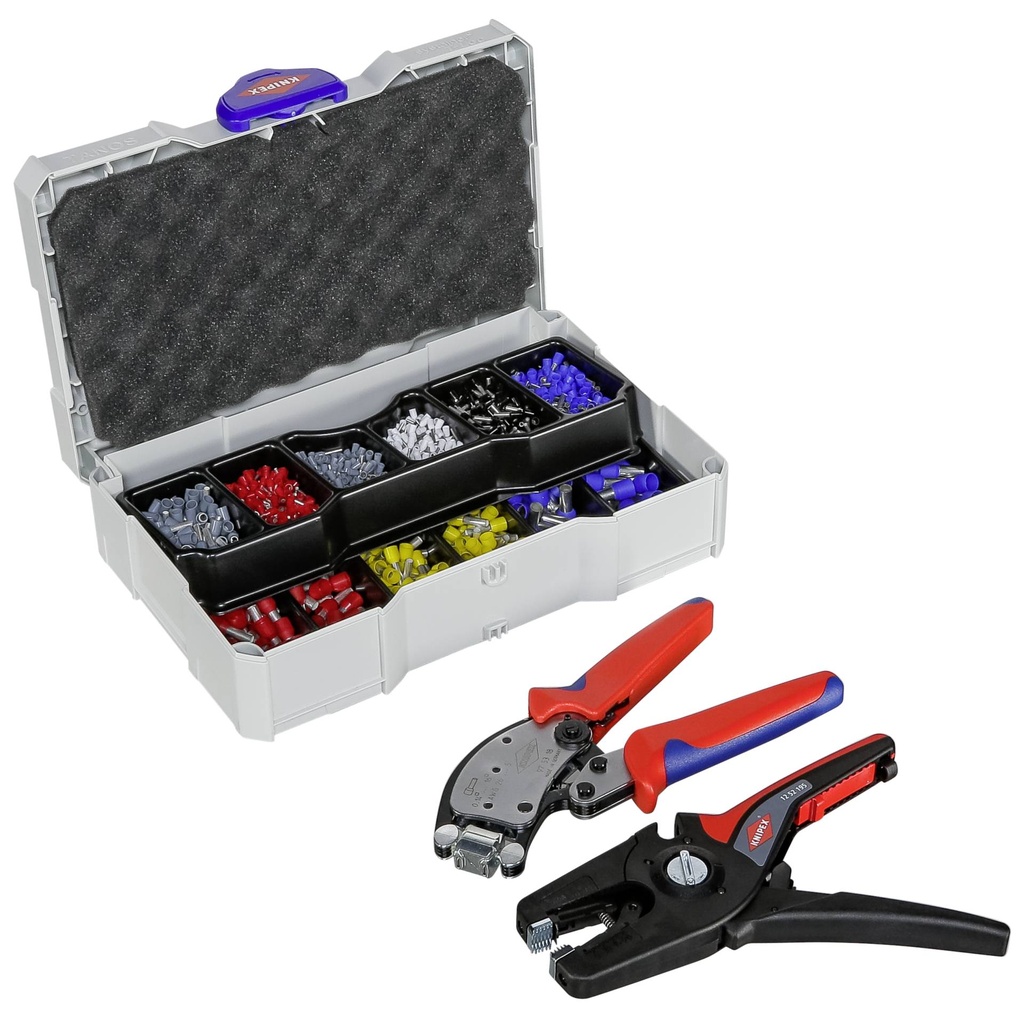 KNIPEX Crimp Assortments 1252195 + 975318