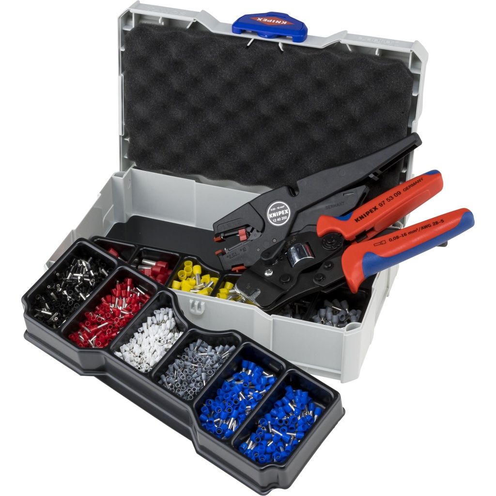 KNIPEX Crimp Assortment for End Sleeves (ferrules)1240200+975309