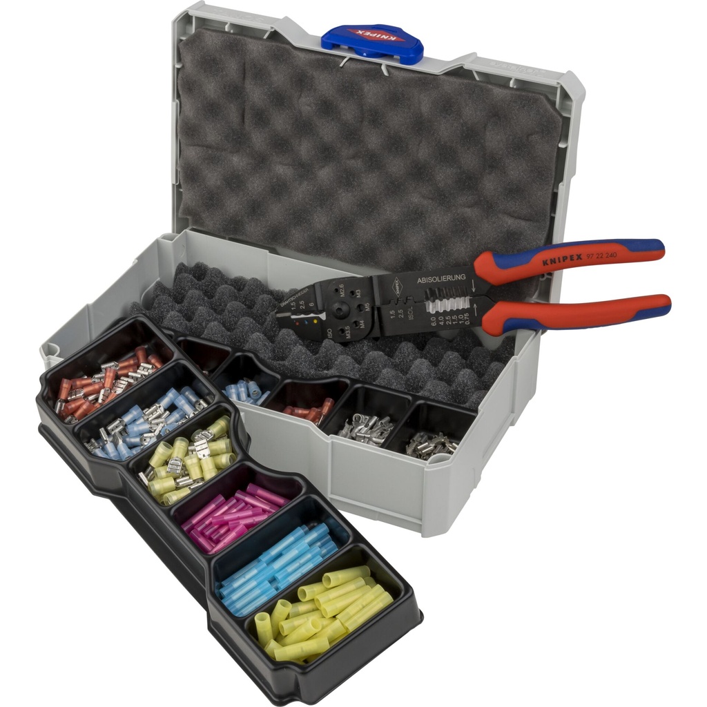 KNIPEX Crimp Asortment for Cable Connectors with Pliers
