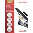 Fellowes Glossy 125 Micron Card Laminating Pouch - 60x90 mm