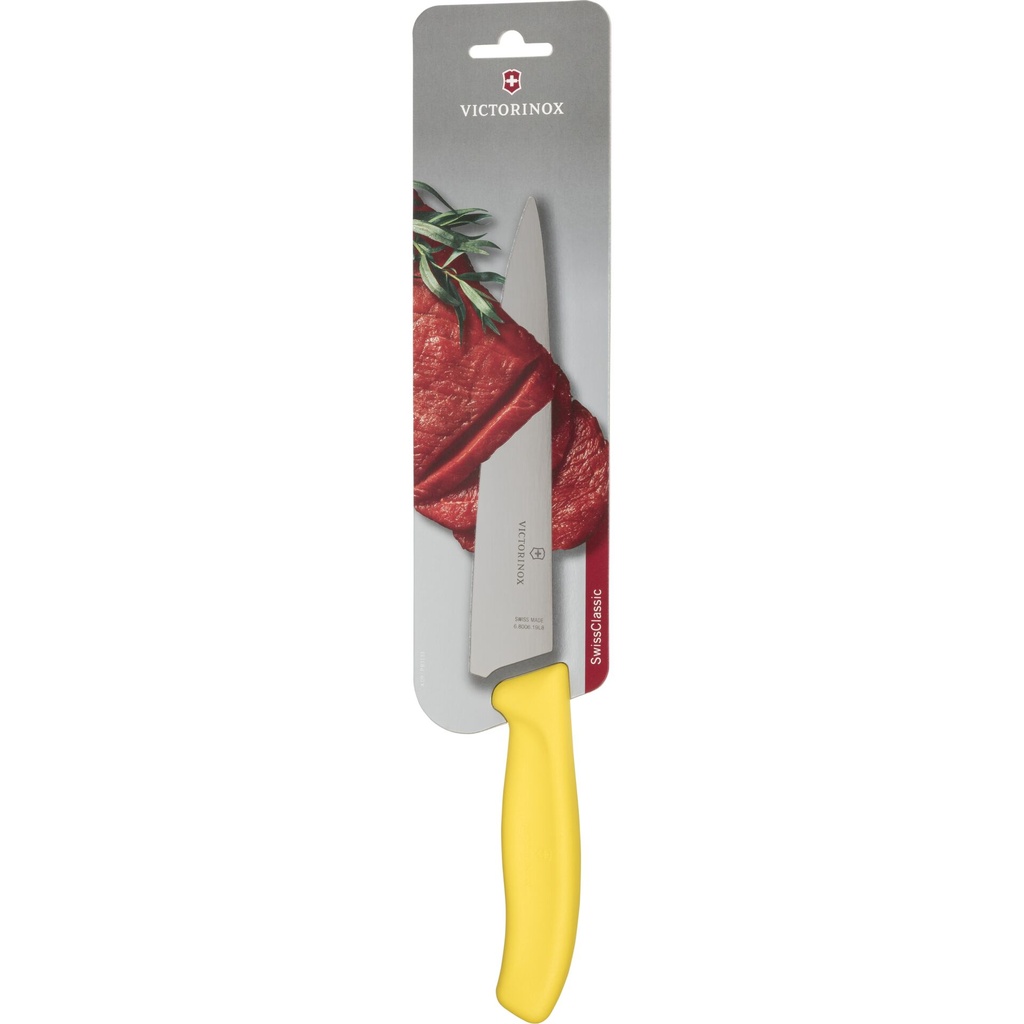 Victorinox Swiss Classic Tranchiermesser 19cm gelb