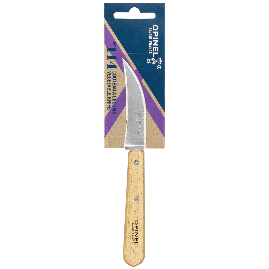 Opinel vegetable knife No. 114 natural