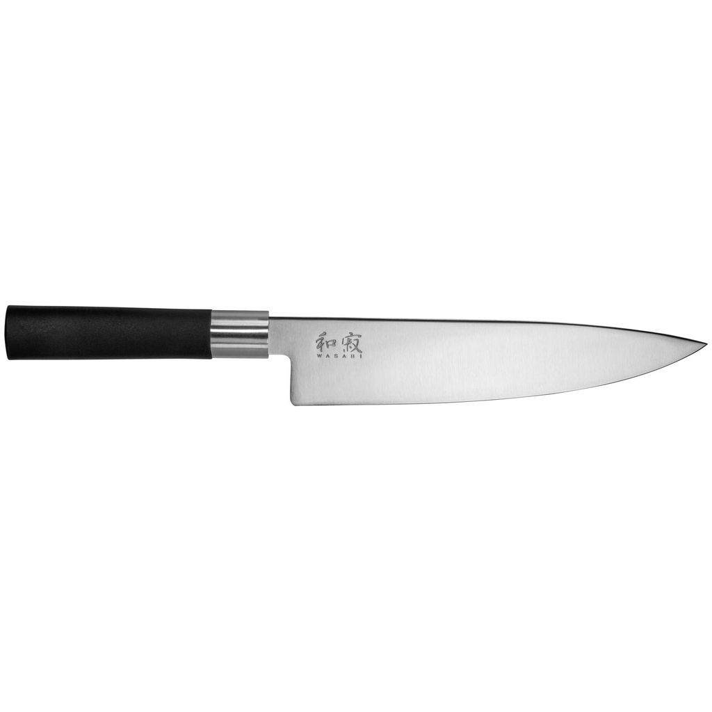 KAI Wasabi cooking knife 20 cm black