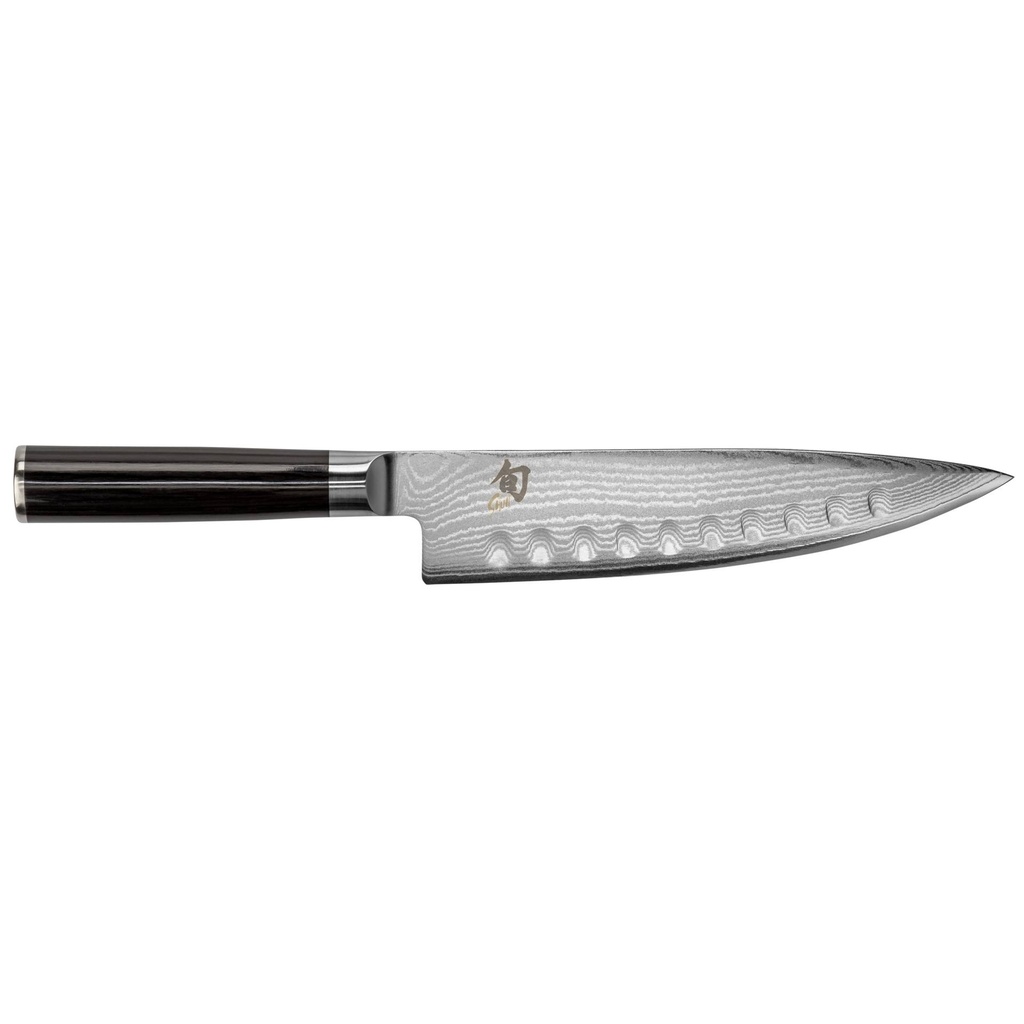 KAI Shun cooking knife fluted edge, 20 cm