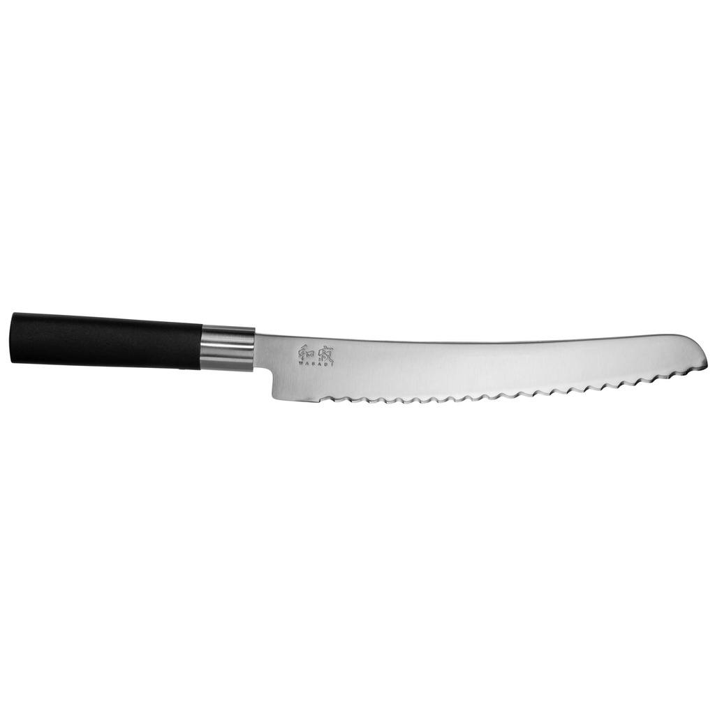 KAI Wasabi Black bread knife 23,0cm