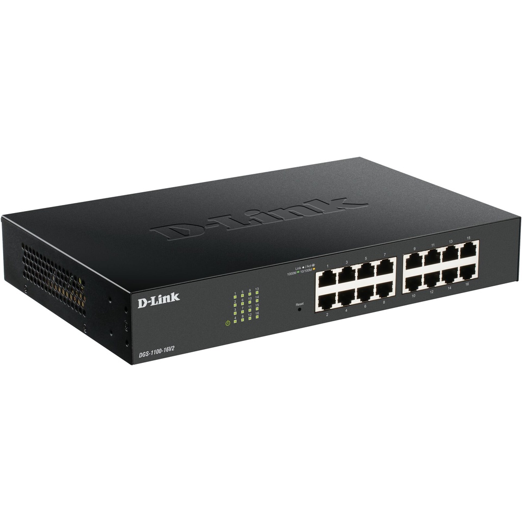 D-Link DGS-1100-16V2/E 16 Port Layer2 Smart Gb Sw