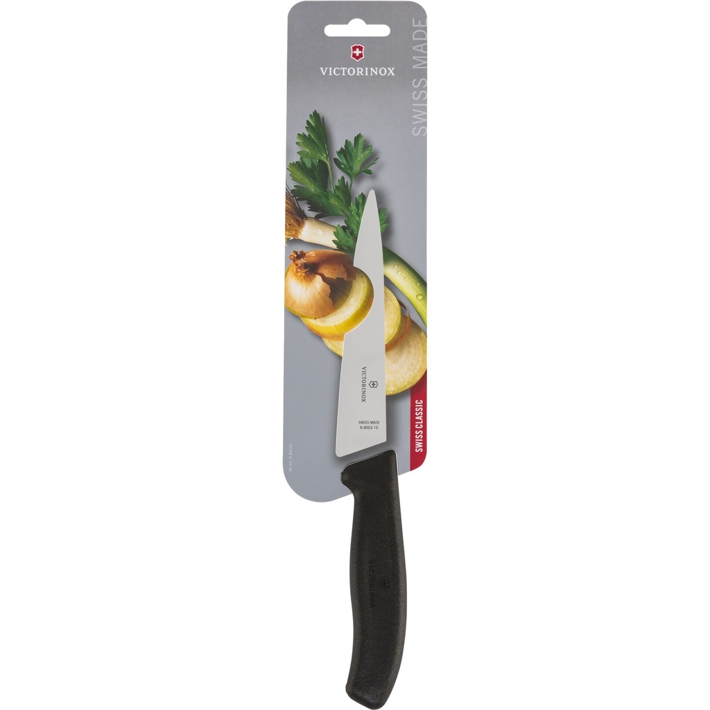 Victorinox Tranchiermesser Swiss Classic schwarz
