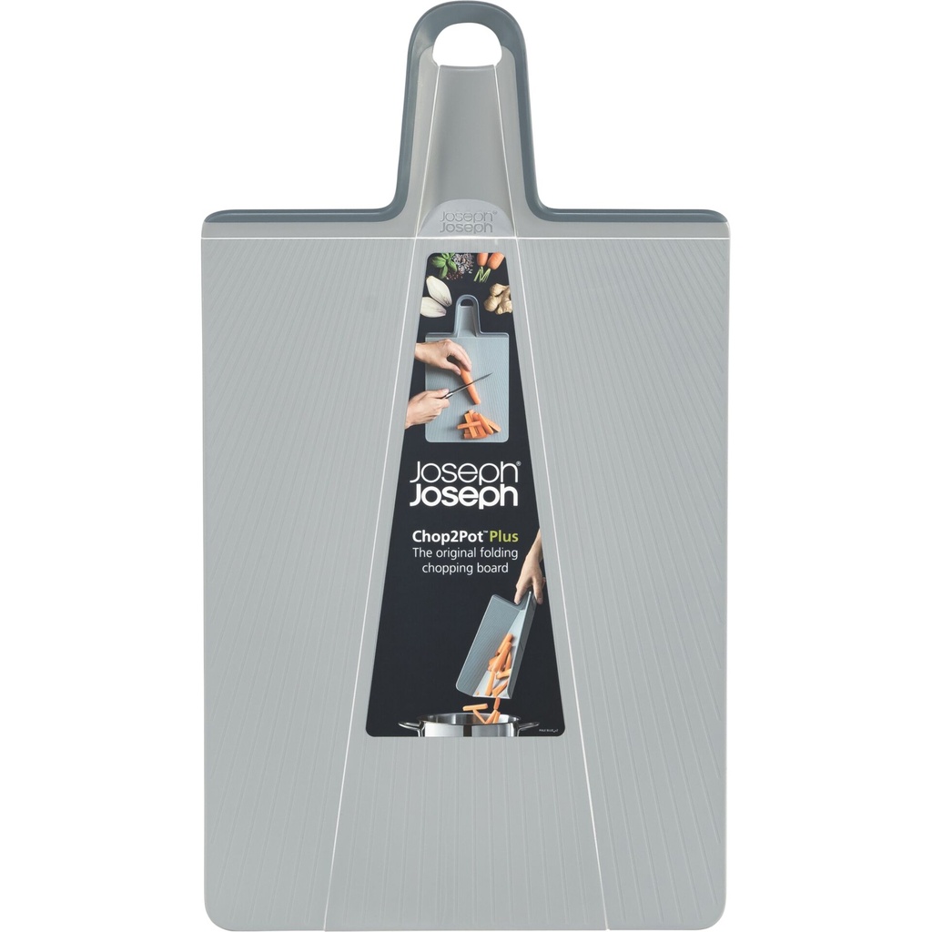 Joseph Joseph Chop2Pot Plus Blue Folding Chopping Board