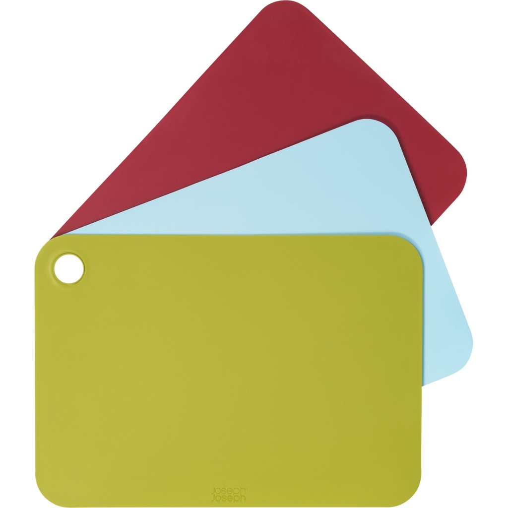 Joseph Joseph Pop 3-piece Multi- colour Chopping Mat Set